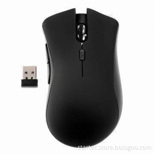 2.4GHz Wireless Mouse, 6D Big Size, Mini Nano USB Receiver/10m Working Distance